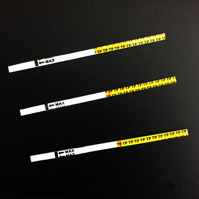 Schnelles Test-Streifen-Blut-Exemplar/Serum/Plasma schnelles 0 der Syphilis-Test-Ausrüstungs-IVD