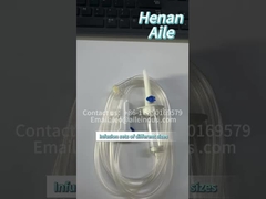 ISO-Zertifikat Admin Einweg-Infusionsset 15 Tropfen Steril Y Injektion