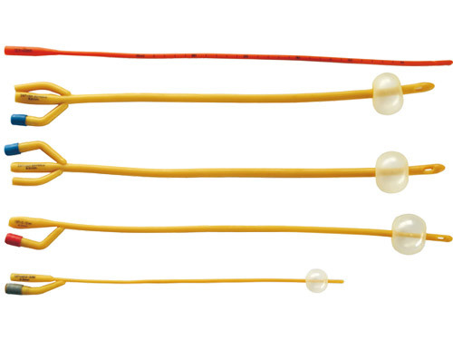 kaufen Medizinischer 2 Möglichkeits-antibiotischer silikonumhüllter Latex Foley-Katheter-Mann Fr12-26 on-line-Fertigung