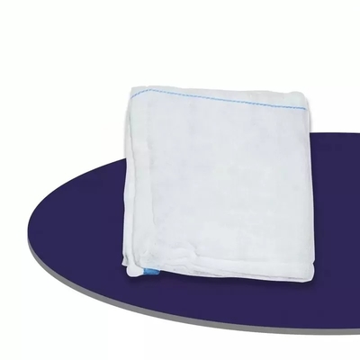 kaufen 100% Baumwolle Medizinische Laparotomie Sponge Sponge Steril Bauchpolster mit Röntgen gefaltet oder genäht on-line-Fertigung