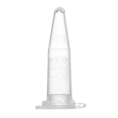 kaufen steriles pp. konisches Mikrozentrifugen-Plastikrohr 0.2ml 0.5ml 1.5ml mit Kappe on-line-Fertigung