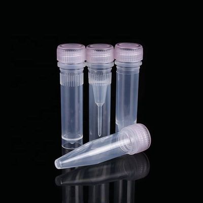 Qualität  1.5ml Conical Bottom Microcentrifuge Tube Sample Tube With Screw Hat Fabrik