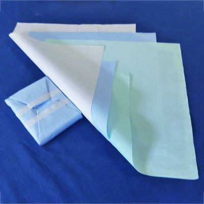 kaufen Medizinisches steriles Verpackenkrepp-Papier für verpackende hellere Instrumente und Sätze on-line-Fertigung