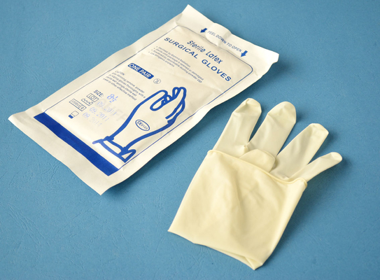 kaufen Chirurgische gepuderte Einmal-Untersuchungshandschuhe aus Latex, 2 Stück pro Paar on-line-Fertigung