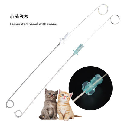 kaufen Medizinische PU-Veterinär-Nierenkatheter/Harnleiterstent mit Führungsdraht 3FR/4FR 120mm/130mm Volle Strahlendurchlässigkeit für Hunde-Harnwegdiagnostik und -drainage ISO / FDA on-line-Fertigung