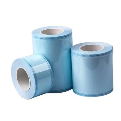 kaufen Medizinische Sterilisations-Flachrolle mit Dual-Prozess-Indikatoren und Dreifach-Siegel-Technologie - 200 Meter pro Rolle für sichere sterile Verpackungen on-line-Fertigung
