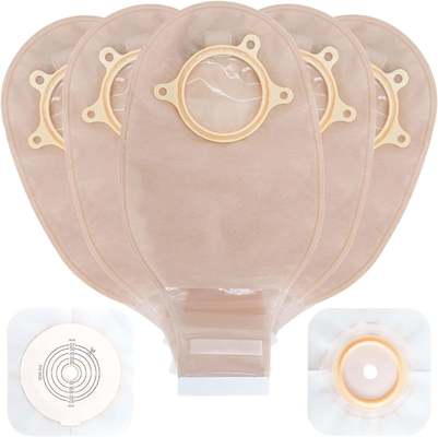 kaufen Sterile Leakproof Comfortable Two-Piece Ostomy Bag with Opening for Easy Drainage on-line-Fertigung