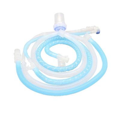 kaufen 1.8m Disposable Anesthesia Breathing Circuit with Integrated Sampling Tube and Single/Double Water Cup Options on-line-Fertigung