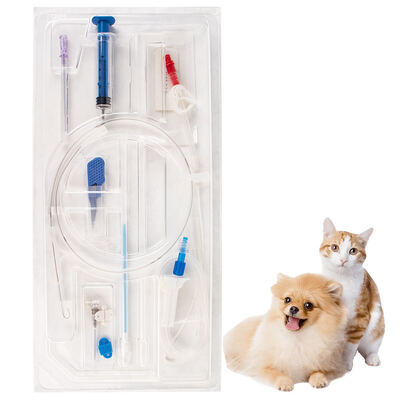 kaufen Sterile Veterinär-Drainage-Kits mit einer Haltbarkeitsdauer von 3 Jahren und Instrument der Klasse III für die sichere Flüssigkeitsableitung on-line-Fertigung