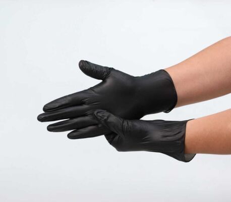 kaufen Premium-Nitril-Prüfhandschuhe Pulverfreie Latexfreie Schwerlast- Mehrzweckschutzhandschuhe für Labor-, Schönheits- und Industriezwecke on-line-Fertigung