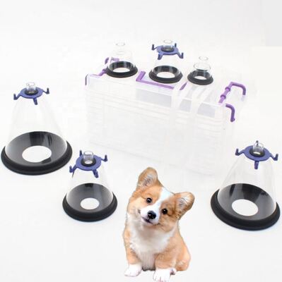kaufen Veterinärmedizinische Anästhesiemaske mit ultra-transparentem Gehäuse, überlegener Abdichtung und voller Größenauswahl für Hunde und Katzen on-line-Fertigung