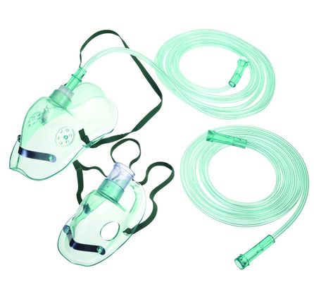 kaufen Medizinische Venturi-Sauerstoff-Respirator-Gesichtsmaske CER ISO13485 Atmungsindikatormasken on-line-Fertigung