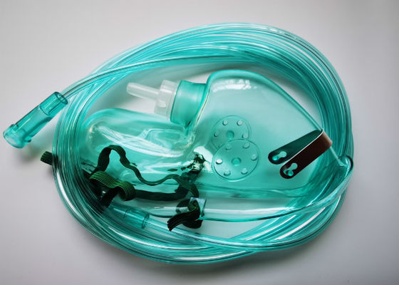 kaufen Stern-Lumen-Schlauchsauerstoff-Respirator-Gesichtsmaske-Therapie PVC transparent on-line-Fertigung