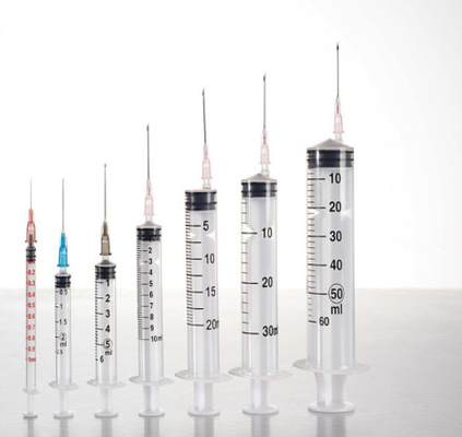 kaufen Luer-Verschluss-sterile Injektionsspritze 3-teiliges Wegwerf50Ml 60Ml ohne Nadeln on-line-Fertigung