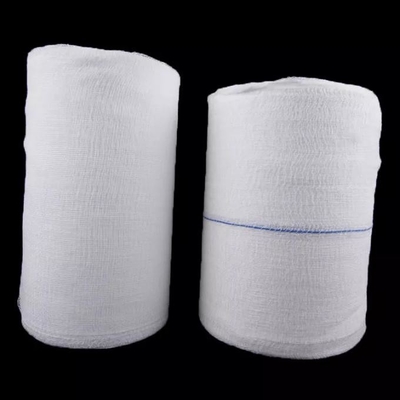 Guter Preis 90cm x 100m steriles hydrophiles Baumwollabsorptionsmittel-medizinische Baumwollrolle 100% steriler WegwerfGauze Roll Online