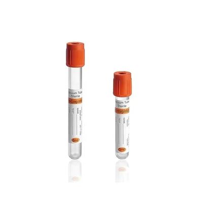 Guter Preis Pro-Koagulationsröhrchen aus PET oder Glasmaterial, sterilisiertes Vakuum-Blutentnahmeröhrchen Online