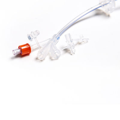 Guter Preis Einzelnes glattes weiches medizinischer Grad-Silikon-Gastrostomie-Rohr Kit For Hospital des Gebrauchs-Fr12-Fr24 Online