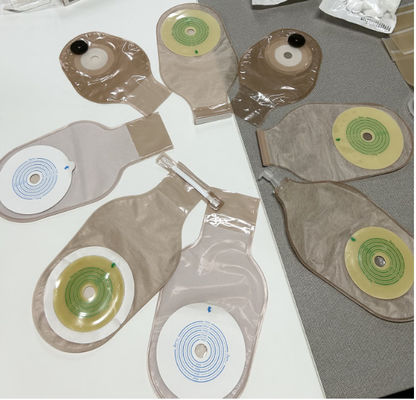 Guter Preis 1 Stück Typ Kolostomie Wiederverwendbarer Ostomiebeutel 60 mm mit unterschiedlichem Verschluss Stomabeutel Online