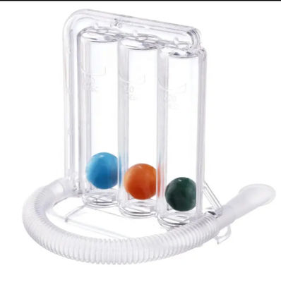Guter Preis Spirometer Dreiball-Lungen-Übungsgerät zum Atmen Online