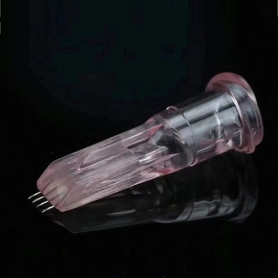 Guter Preis Kristall-Multi-Nadel-Mesotherapie 4-Pin-Schraub-Multi-Nadel-Hyaluronsäure-Injektionsnadel Online