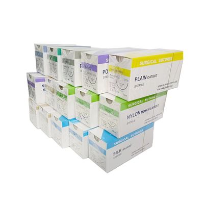 Guter Preis Naylon-Steril-Chirurgische Nähte Naylon-Monofilament-Nähte mit Nadel Online