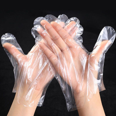 Guter Preis 100pcs Box Einwegschutzhandschuhe Lebensmittel Küche Hdpe Kunststoff Transparent Kochen PE für Restaurant zu Hause Online