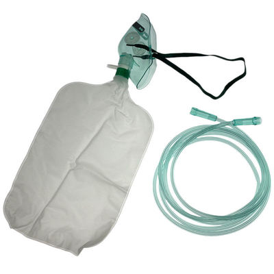 Guter Preis Medizinische Soft-PVC-Sauerstoffmaske mit 1L-Reservoirbeutel und Sternenlumenröhren für die Sauerstofftherapie mit hoher Konzentration Online