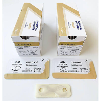 Guter Preis Absorbierbarer Catgut-Suture - biologisch abbaubare hochfeste chirurgische Nähte zur Wundschließung Online