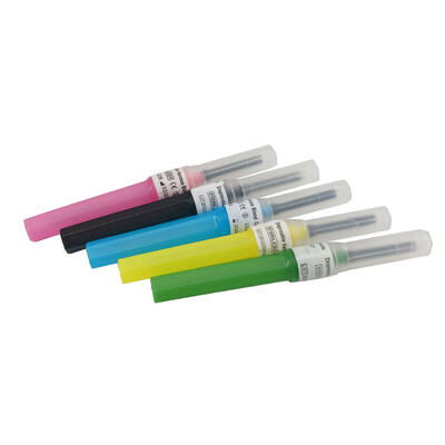 Guter Preis Premium Edelstahl-Stift-Stift-Flashback-Nadel mit visueller Flashback-Technologie und ultra-scharfer dreigliedriger Spitze zur venösen Blutentnahme Online