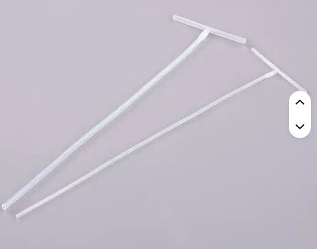 Guter Preis Medizinischer Silicone T Gallenabfluss mit Röntgensicht 35 cm Länge für chirurgische Präzision Online