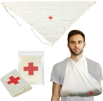 Guter Preis 100% Baumwollfreier Dreieckverband Medizinischer Verband für Frakturunterstützung und Erste Hilfe Online