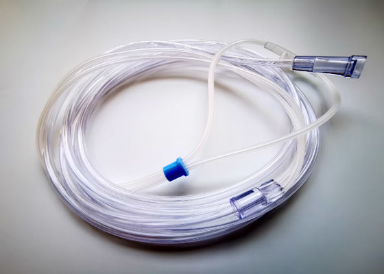 Guter Preis 2.1m PVC-Niederfluß nasales Cannula-Rohr-gerader Sauerstoff Online