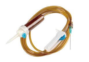 Guter Preis Art Infusion 20 stellte Tropfen kundengebundene PVC-Rohr Admin Y Steril mit Fluss-Regler ein Online