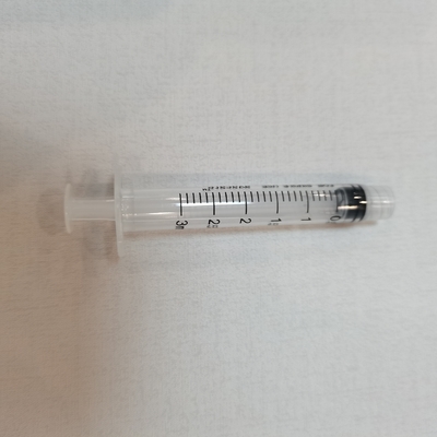 Guter Preis Luer-Verschluss-Spritzen-konzentrisches durch Elementaroperation drei Teile 3ml für Einspritzung entkeimt Online