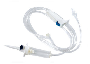 Guter Preis Y-Standort-stellte antibakterielle Lufteinlauf Admin-Infusions-Transfusion nicht wärmeerzeugende 15 Drops/Ml ein Online