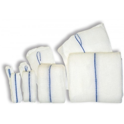 Guter Preis Wischt Baumwoll-medizinischer Bedarf 100% Wegwerf-Gauze Swab Manufacturer Absorbent Gauze sterile weiße gedrehte Behandlung auf Online